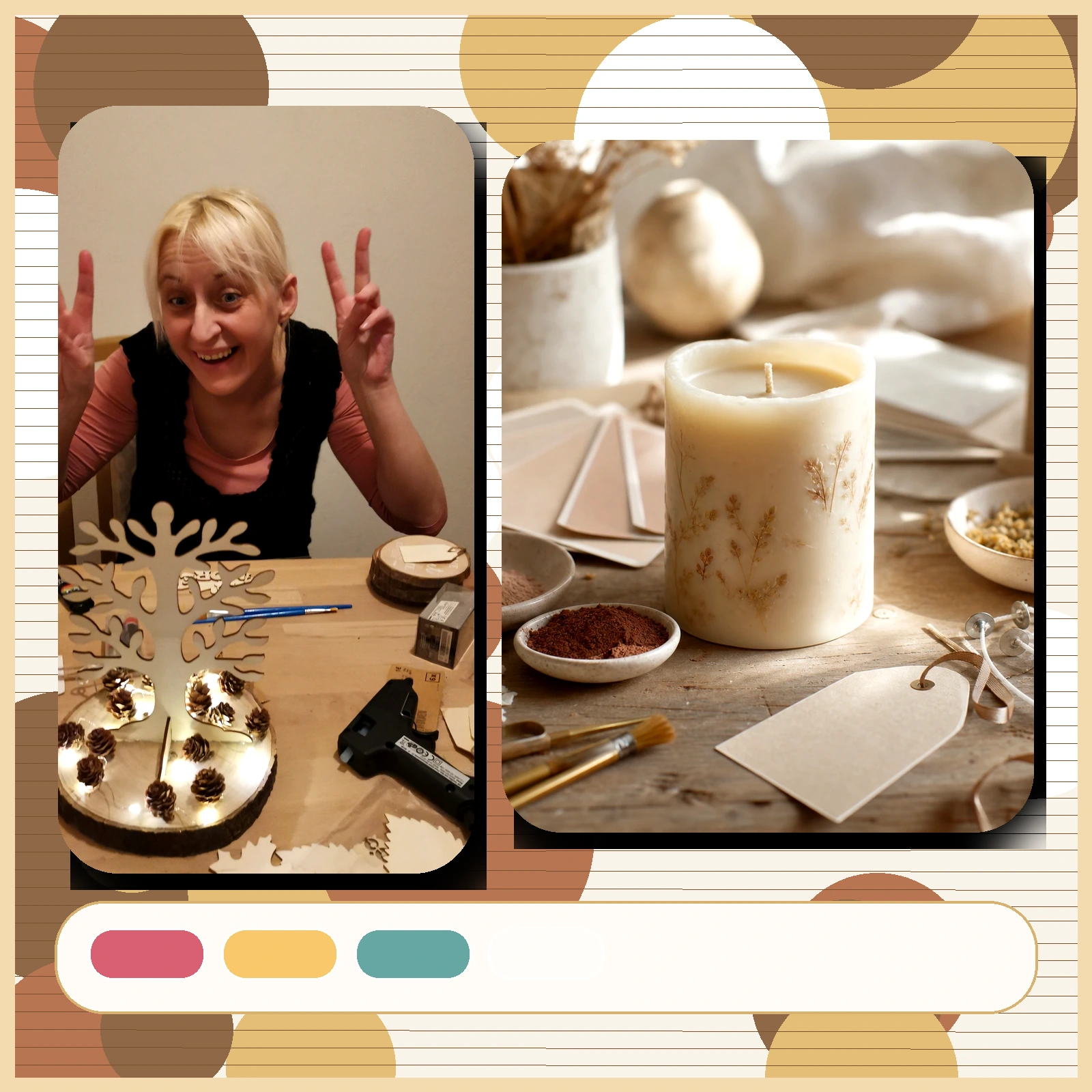 Wunschkerzen mit Anna und Kerzenwelt
