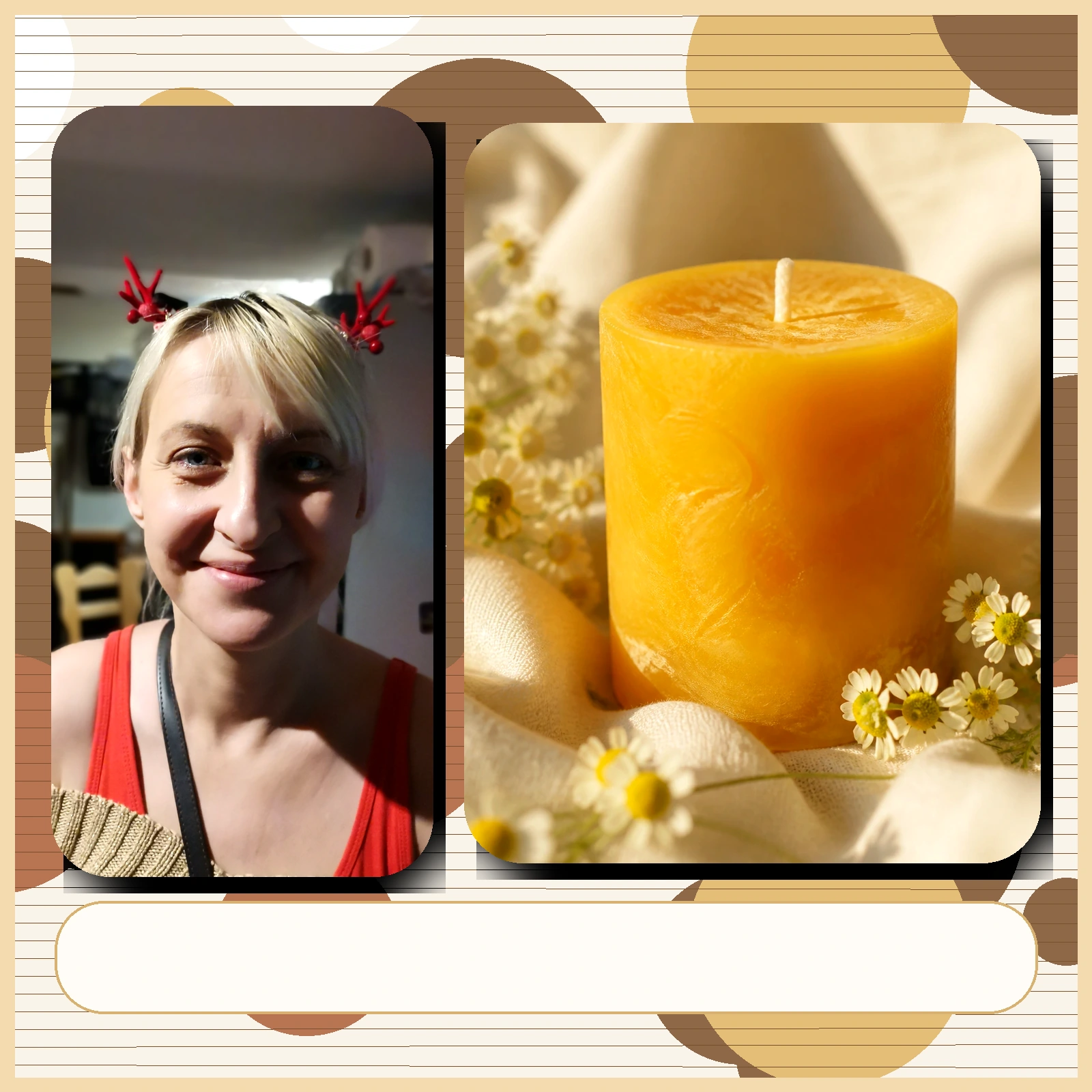 Sommerhonig mit Anna und Kerzenbild