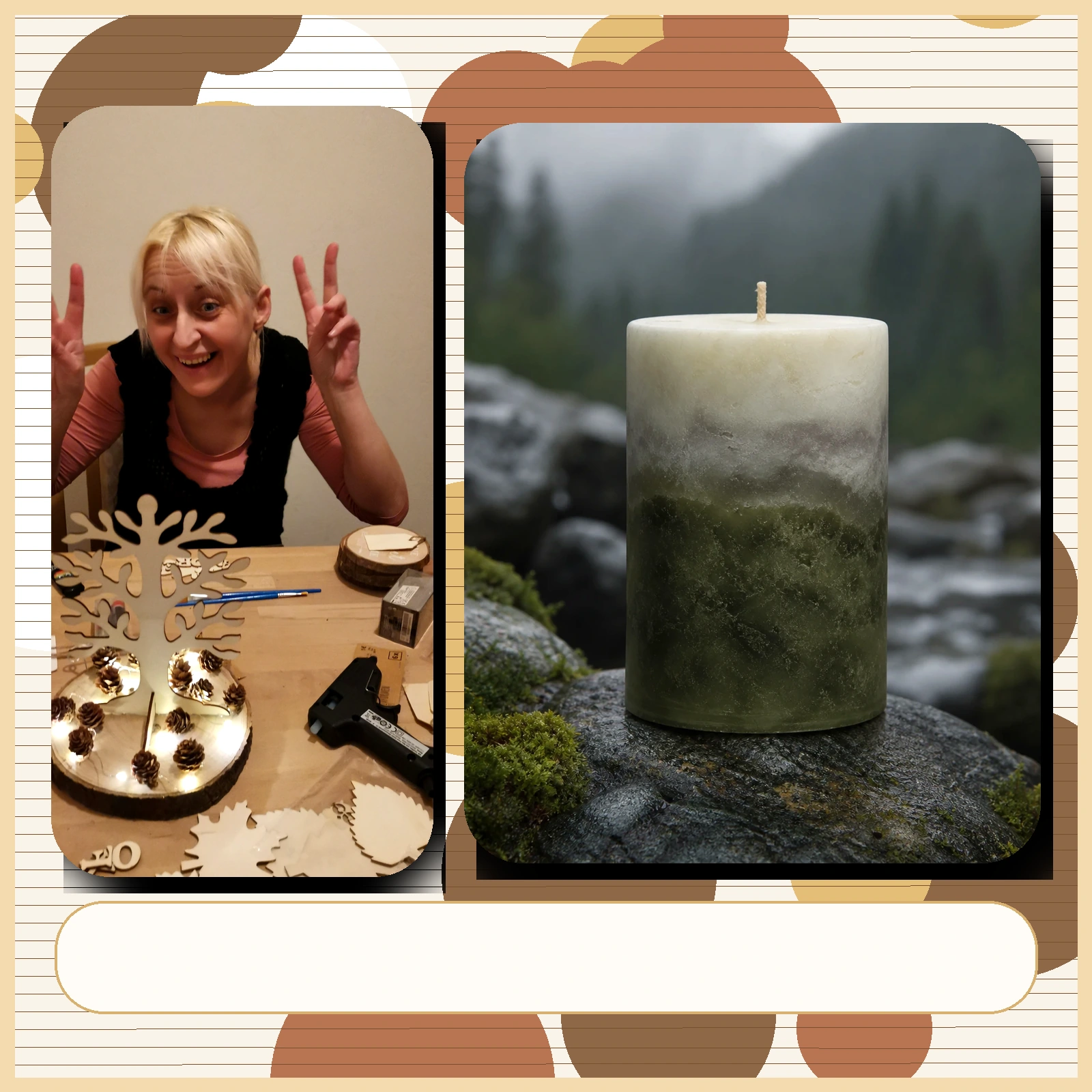 Walim Waldstein mit Anna und Kerzenbild